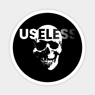 Useless Skull Design Magnet